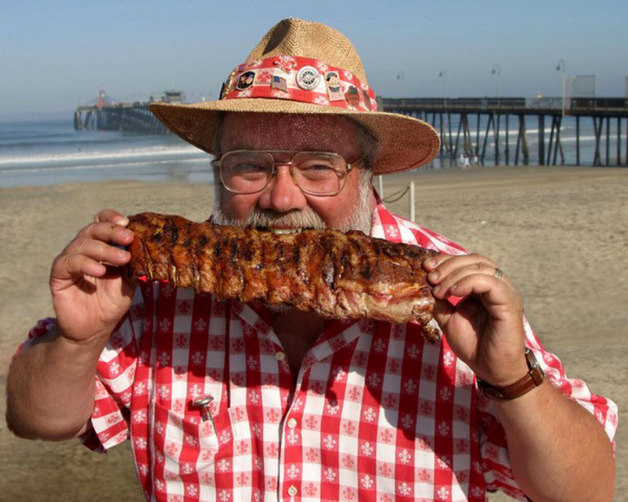 Rick Browne, former Ridgefield resident and author of several cookbooks, coordinated the barbecue contest that's part of ilani's BBQ Fest this weekend.