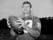 Hugh McElhenny, a legendary running back from the University of Washington and an elusive NFL running back nicknamed "The King," died on June 17, 2022, at his home in Nevada, his son-in-law Chris Permann confirmed Thursday, June 23, 2022. He was 93.