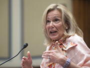 Former White House Coronavirus Response Coordinator Dr. Deborah Birx testifies before the House Select Subcommittee on the Coronavirus Crisis on Thursday, June 23, 2022 in Washington.