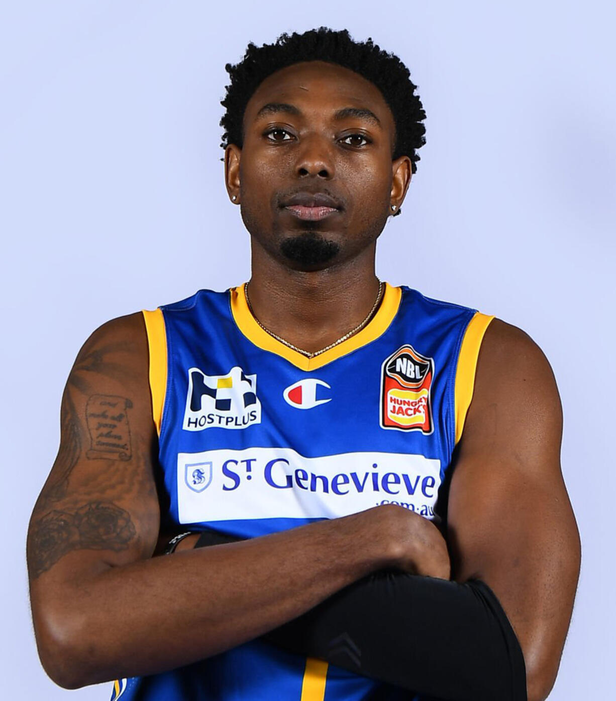 Robert Franks of the Brisbane Bullets on November 12, 2021 in Hobart, Australia.