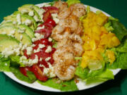 Tropical Cobb Salad (Linda Gassenheimer/TNS)