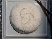 From left, Perfect Steamed Rice, Yellow Rice With Potato and Cumin, Shrimp Fried Rice. (Photos by Hillary Levin/St.