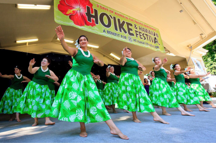 Local folks and visiting talents turn Esther Short Park into a huge Polynesian party during recent Three Days of Aloha summer festivals. This year's Four Days of Aloha will continue into Sunday too.