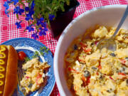 This tangy potato salad is inspired by my mother's recipe, but ups the ante with more mustard and sweet pickles.