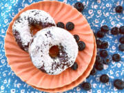 I've never made baked doughnuts before but these were easy, using the same ingredients you'd find in a muffin. Glaze them or dust them with powdered sugar.