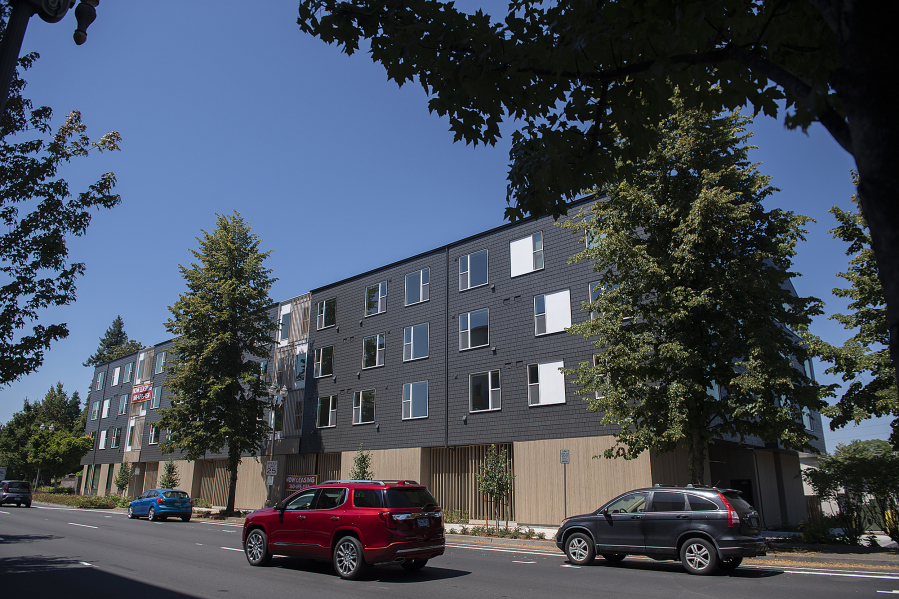 A grand opening and ribbon-cutting ceremony was held at Miles Terrace, 1503 Esther St., on Friday. The event included speakers and a tour of the new facility.