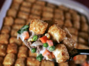 Retired Minneapolis Star Tribune Taste section editor Ann Burckhardt's classic tater tot hot dish, called Hot Dish Heaven.