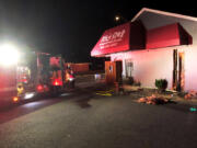 A small fire damaged the Pho Star restaurant Monday night in central Vancouver. Two engines from the Vancouver Fire Department responded.