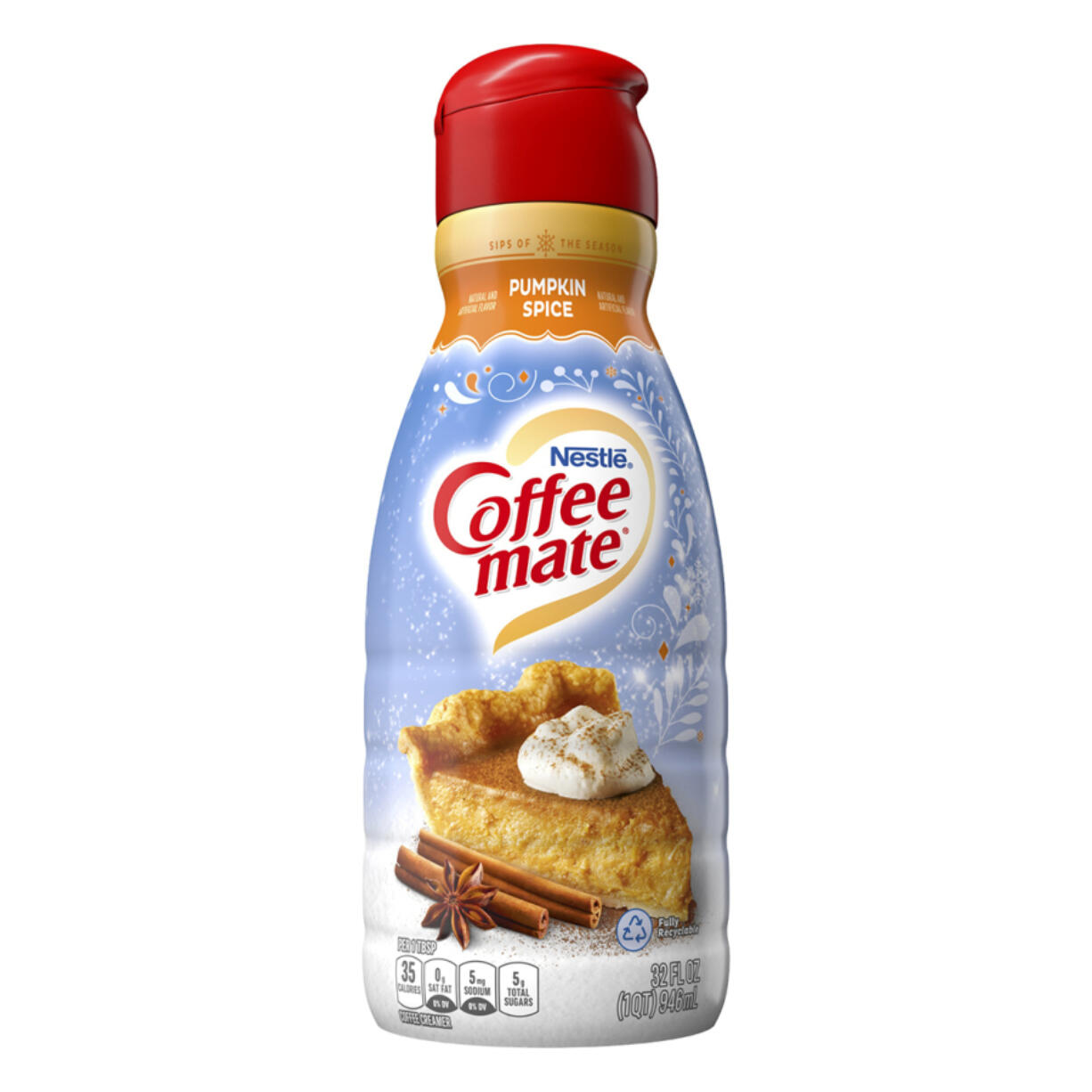 Coffee Mate Pumpkin Spice Flavored Creamer (Nestle)