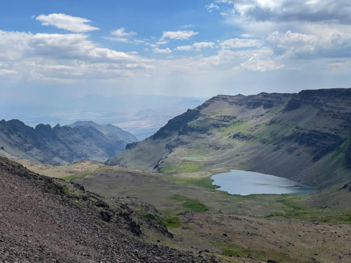 Wildhorse Lake on Steens Mountain.