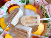 With just a hint of peach pie spices, these cool summertime treats hit the spot on a hot day.