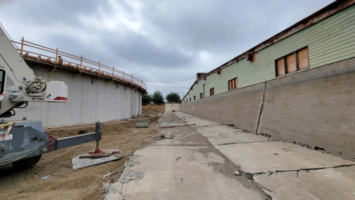 Water Station 5, which sits across Tower Mall in the Heights District, is on track to be fully renovated by late 2023. The improvements, identified in 2015, are necessary for the utility station's seismic resiliency. Otherwise, it would basically implode and leave hundreds of thousands of residents without water services. Water Station 5's utility system connects 8,000 residents to water and serves as a transfer hub for nearly 214,000 people in the area.