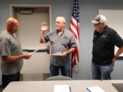 Fire District 3 Commissioner Dean Thornberry was sworn in on Aug. 8. (Clark Co. Fire Dist.