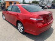 This is an exemplar of a red Toyota Camry that was stolen Tuesday morning from the area of Northeast 40th Avenue and 47th Street in the Minnehaha area. The car has Washington license plate BKP4080 and should have damage to the front or front passenger's side.