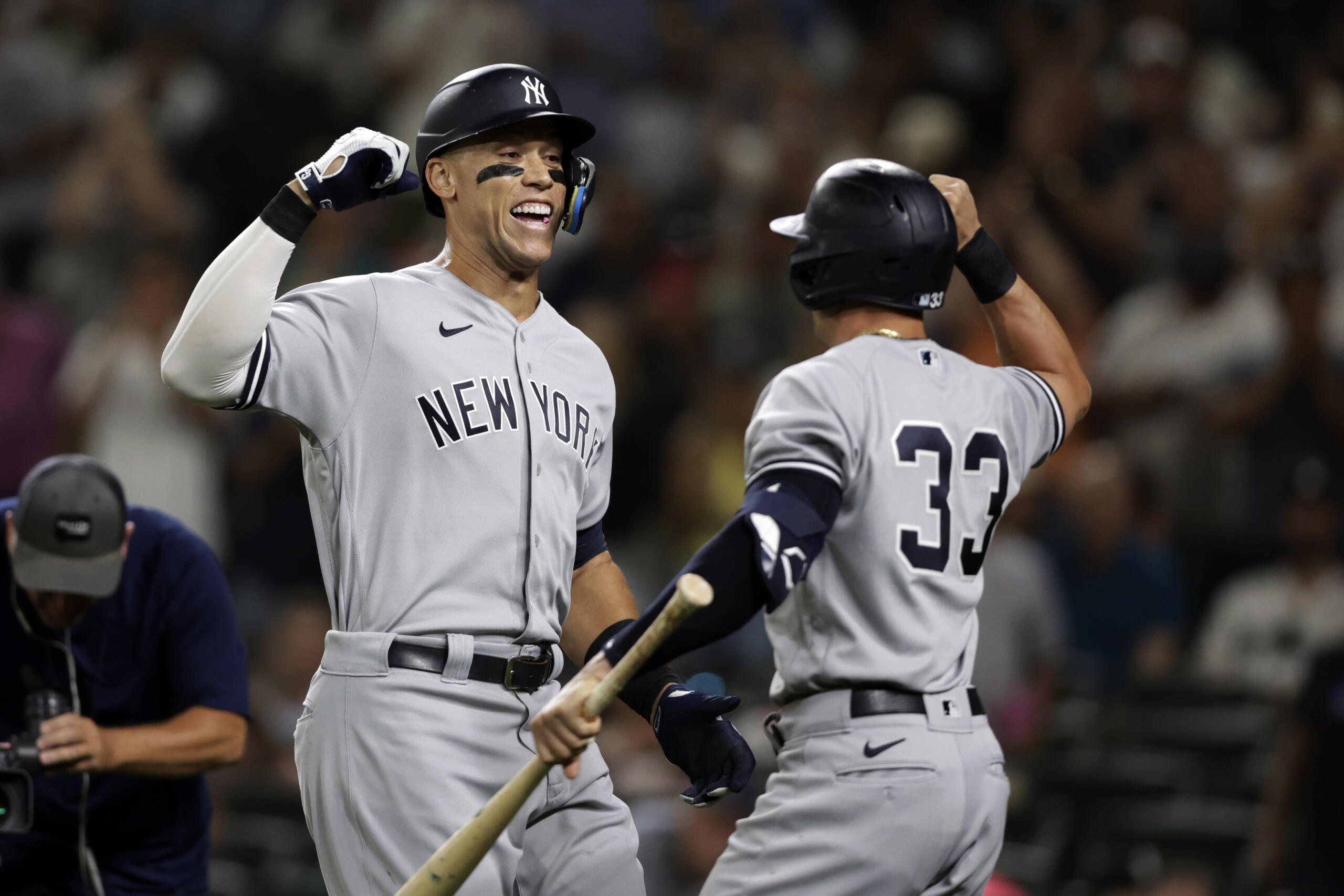 Judge hits No. 44, Yankees beat Mariners 9-4 to stop skid - The Columbian