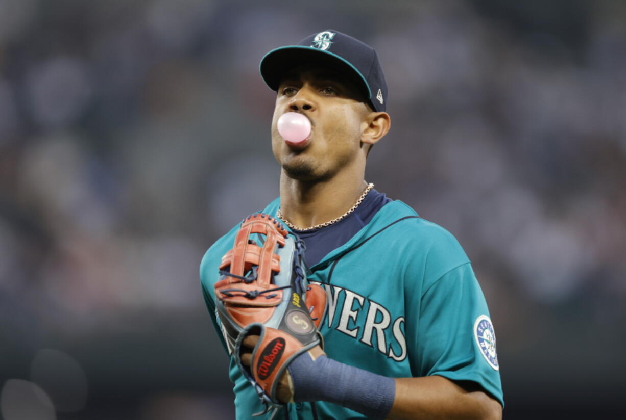 Seattle Mariners' Julio Rodriguez signed a rather unique $200-million contract Friday.