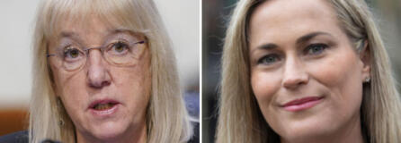 Patty Murray, left, and Tiffany Smiley