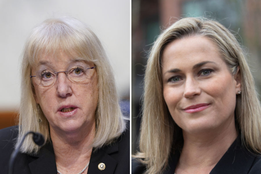 Patty Murray, left, and Tiffany Smiley