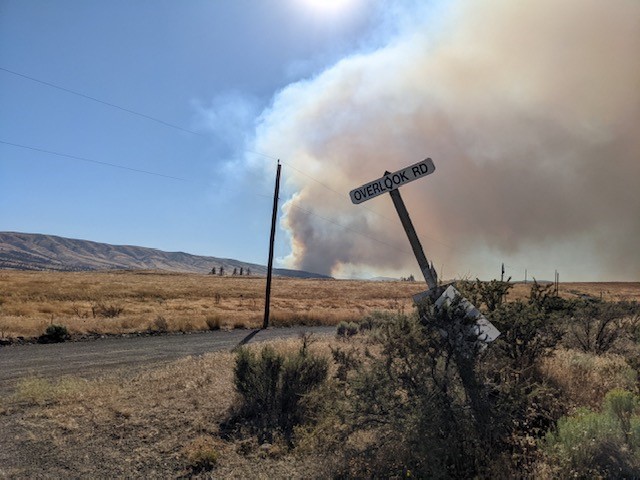 The Vantage Fire (Kittitas County Sheriff's Office)