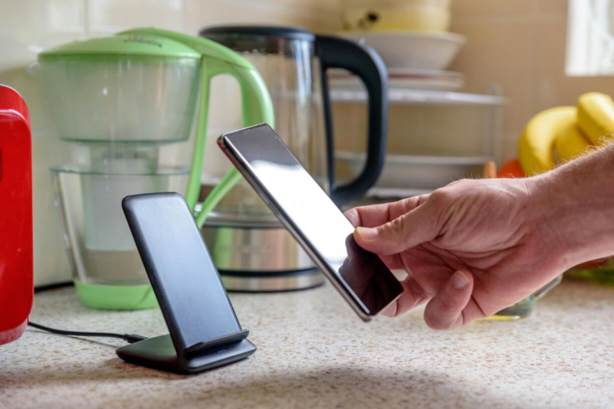 Charging stations in the kitchen can improve convenience and organization around the house.