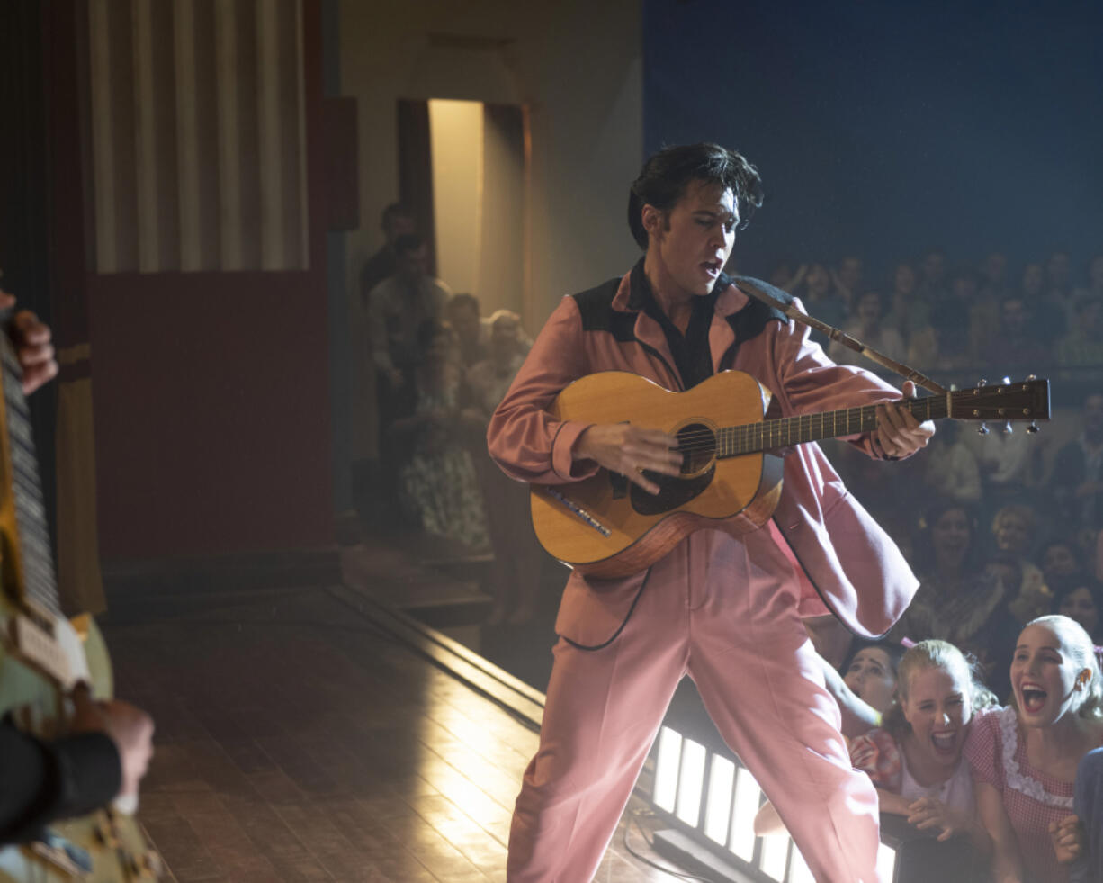 Austin Butler stars as Elvis Presley in the film "Elvis." (Courtesy Warner Bros.