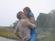 Rachel McAdams and Ryan Gosling in the film "The Notebook." Parts of the movie were filmed at El Matador State Beach off the Pacific Coast Highway in Malibu, Calif.