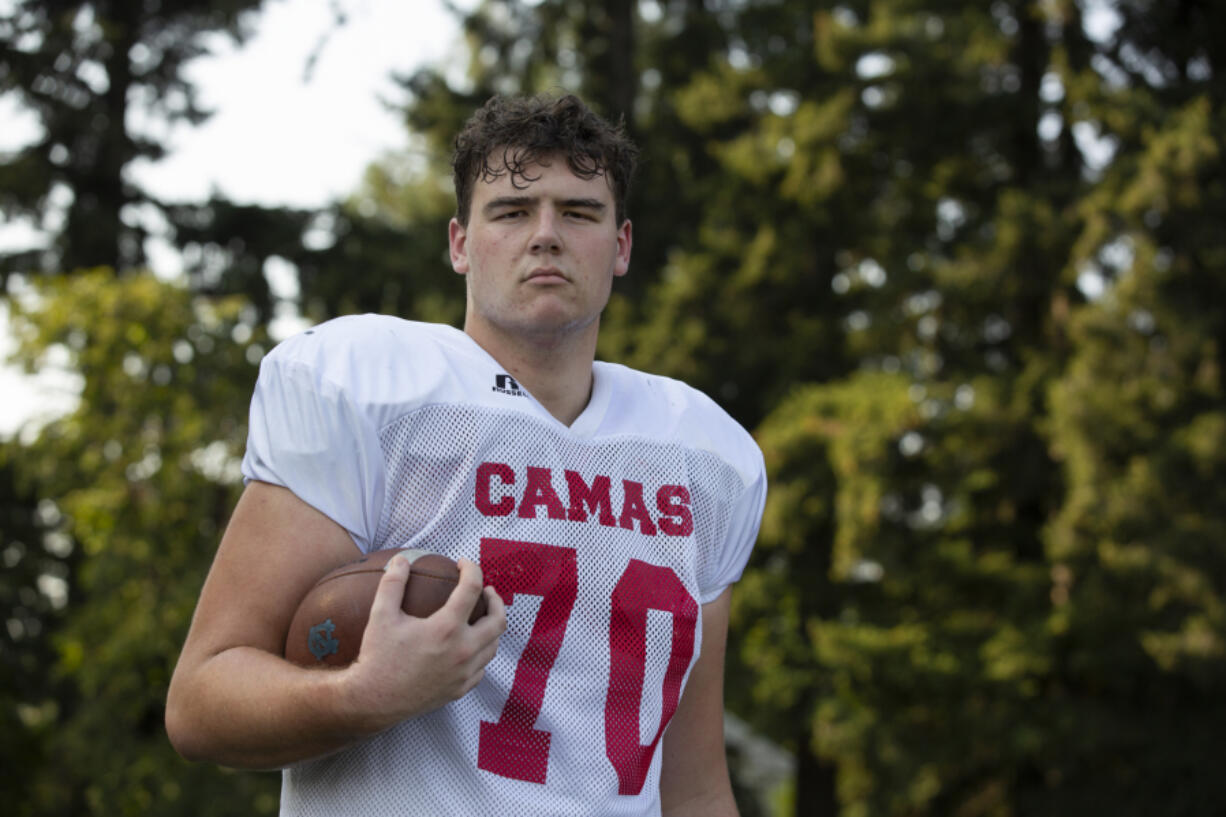 While some high school athletes cut down on what they consume to keep their weight low, linemen like Camas High School's Carson Osmus are in the opposite situation. Earlier this year, Osmus attended a football recruiting showcase and came away with an eye-opening realization. "Everybody was 30 or 40 pounds on me, and pushing me around," he said. "I was exercising a lot, but I wasn't eating enough. I needed to eat more." Osmus added 30 pounds in the off-season, eating 4,000-5,000 calories per day.