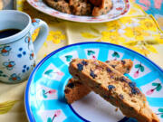 With a plethora of pretty mix-ins, these crunchy Trail Mix Biscotti will keep for weeks.