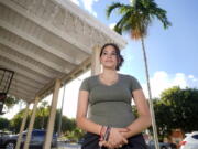 Adismarys Abreu, 16, poses for a photo at her home, Tuesday, Aug. 23, 2022, in Miami. Abreu had been discussing a long-lasting birth control implant with her mother for about a year as a potential solution to increasing menstrual pain. Then Roe v. Wade was overturned, and Abreu joined the throng of teens rushing to their doctors as states began to ban or severely limit abortion.