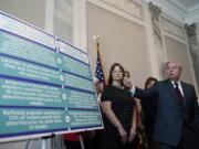 Sen. Lindsey Graham, R-S.C., speak during a news conference to discuss the introduction of the Protecting Pain-Capable Unborn Children from Late-Term Abortions Act on Capitol Hill, Tuesday, Sept. 13, 2022, in Washington.