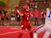 Eastern Washington quarterback Gunner Talkington threw five touchdowns in a 36-29 win over Tennessee State on Saturday, Sept. 3, 2022.