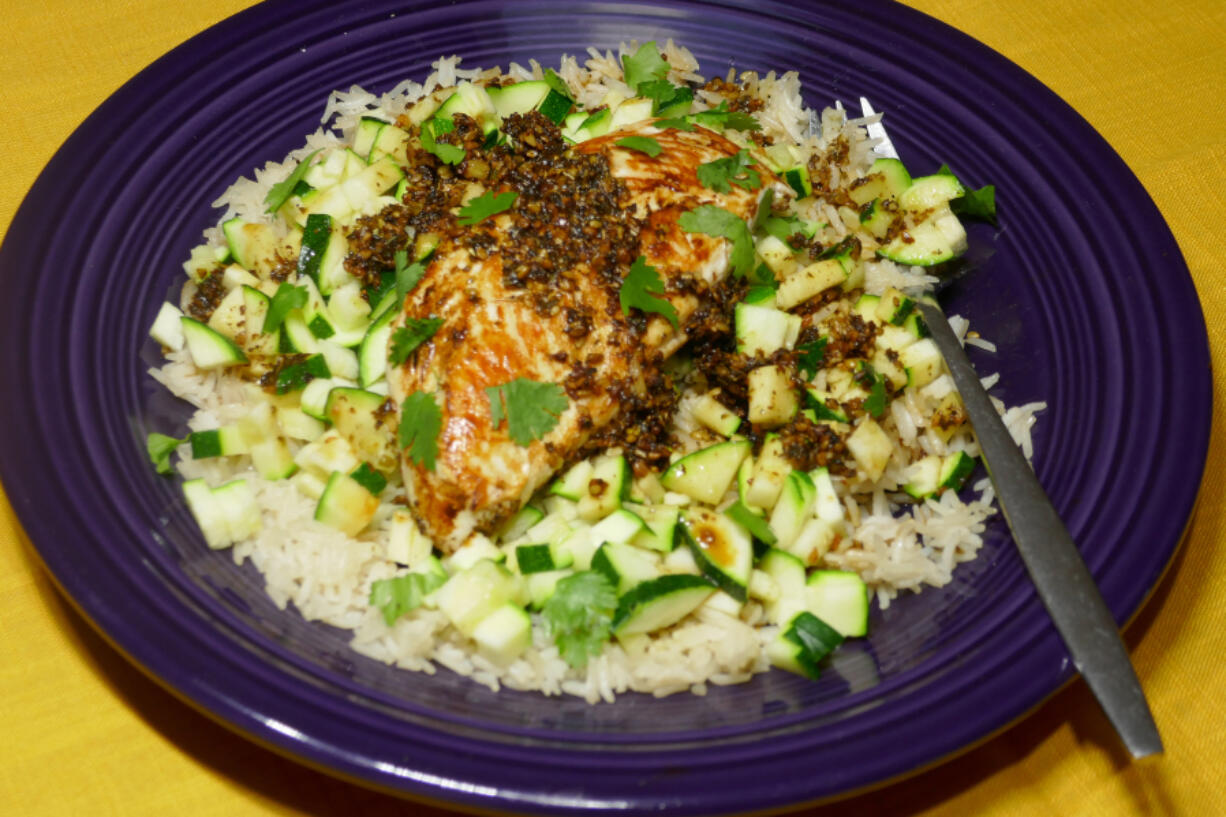 Lebanese Chicken and Basmati Rice (Linda Gassenheimer/TNS)