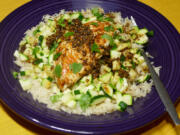 Lebanese Chicken and Basmati Rice (Linda Gassenheimer/TNS)