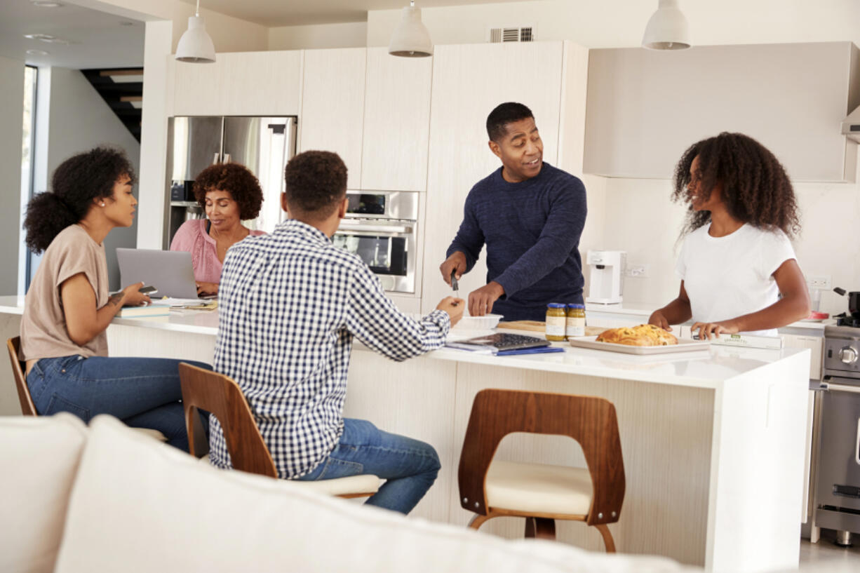 A kitchen island is an excellent social center that will serve you well during both the holidays and everyday life.