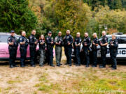 Ridgefield Police Department are one of several Ridgefield public safety agencies that are participating in the annual Pink Patch Project for Breast Cancer Awareness Month this year.