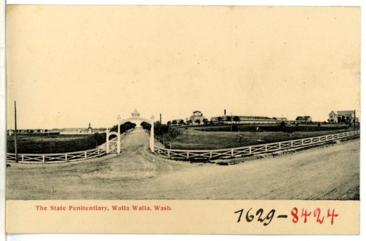 When Vancouver incorporated in 1857, it had high hopes of becoming a leading community in the Washington Territory. It vied for the territorial capital and library, a prison and an agricultural college. Nothing stuck until the 1886 legislature decided to build the unfortunately named Washington School for Defective Youth here. This 1906 photo shows the Walla Walla state prison, which opened in 1877 and was once slated for Vancouver.