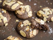 Triple Chocolate Almond Cookies (Milk Street)