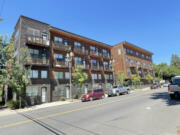 The Hamilton and Eliza Apartments, 2000 and 2012 Broadway, built in 2018 and 2019.