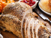 If you have a smaller table for Thanksgiving, a turkey breast is a great idea.