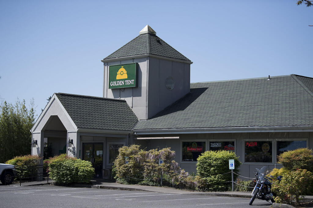 Golden Tent Mongolian Grill near Vancouver Mall in 2017.