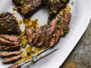 A recipe for Miso-Marinated Skirt Steak (Milk Street)