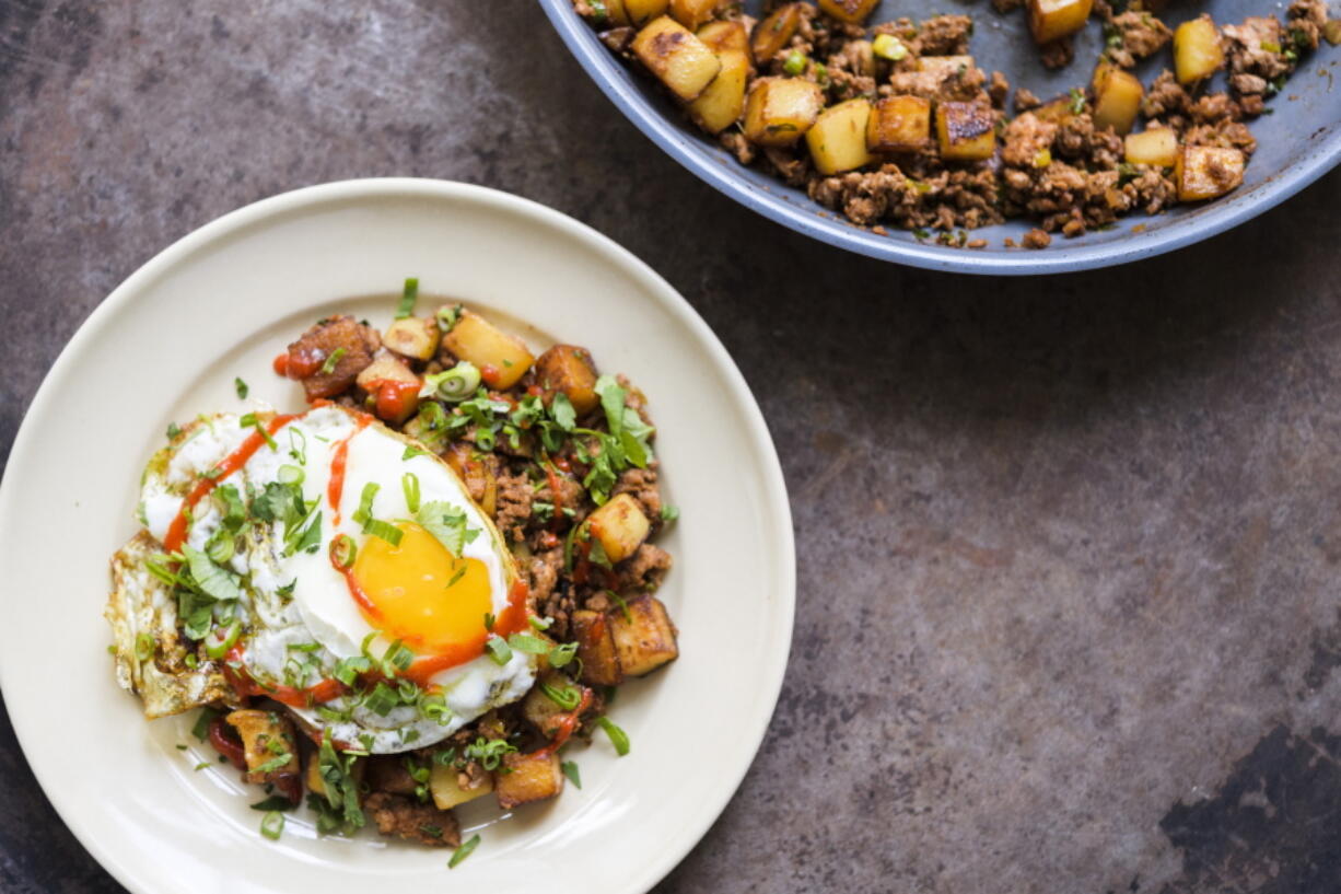 A recipe for Macanese Meat-and-Potato Hash.