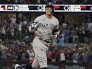 Aaron Judge won the American League MVP Award on Thursday, Nov. 17, 2022, in voting by a Baseball Writers' Association of America panel.