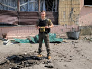 A visit to the key, contested eastern city of Avdiivka in summer 2022. "A crucial city for the Russians," said Mikhail Pavenko. "They still haven't taken it.