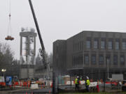 A new Technical Services Building is under construction at the BPA Ross Complex. It's expected to be completed next summer.