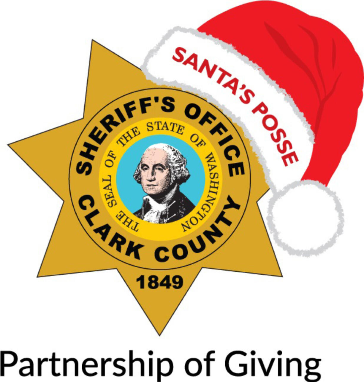 Clark County Sheriff Chuck Atkins and sheriff-elect John Horch attended the Santa's Posse toy and food packaging event on Dec. 15.