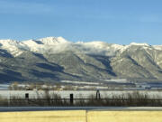 The Elkhorn Mountains near Baker City on Dec. 2 after a snowstorm.