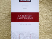 2020 Kirkland Signature California Cabernet Sauvignon.