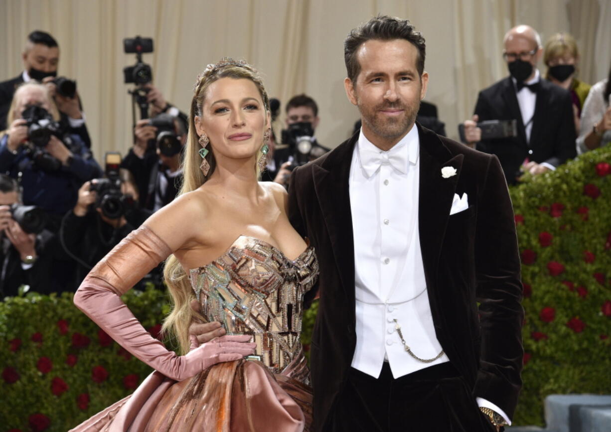 Blake Lively, left, and Ryan Reynolds attend The Metropolitan Museum of Art's Costume Institute benefit gala on May 2 in New York. With parties returning, the potential for some dress code chaos abounds.