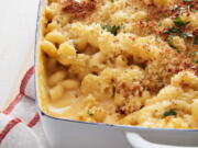 This image released by Gallery Books shows  a recipe for macaroni and cheese from the book, "Vegan, at Times; 120+ Recipes for Every Day or Every So Often," by Jessica Seinfeld with Sara Quessenberry.